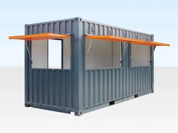 Container maritime 20 pieds aménagé en bureau – occasion