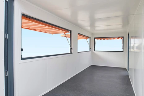 Container maritime 20 pieds aménagé en bureau – occasion 2