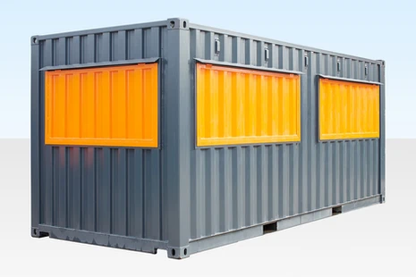 Container maritime 20 pieds aménagé en bureau – occasion 4