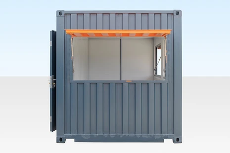 Container maritime 20 pieds aménagé – usage café  bar snack 3