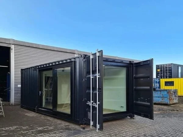 Container maritime 20 pieds aménagé – usage café  bar snack 7