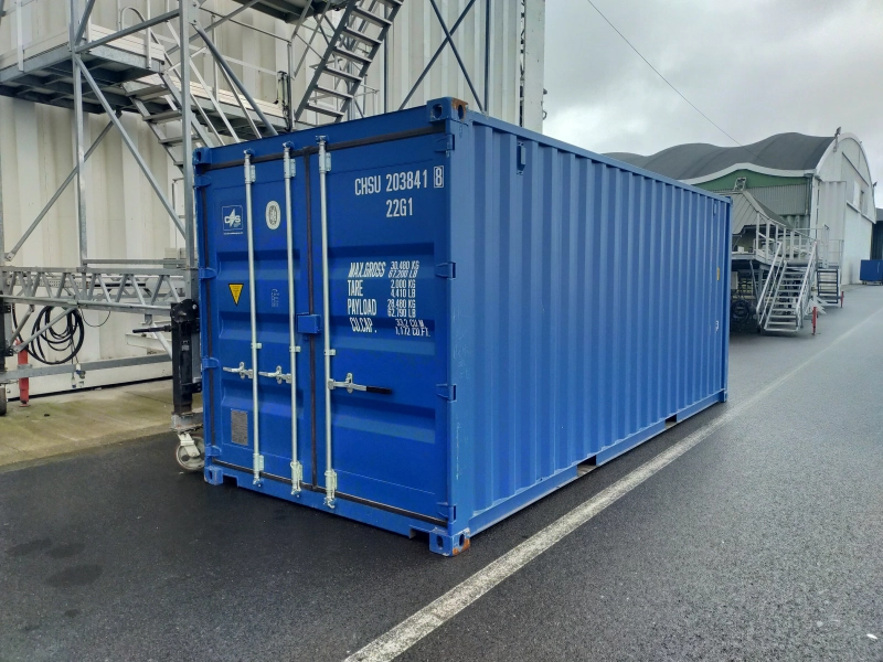 Container maritime 20 pieds DRY – ex 1er voyage 4