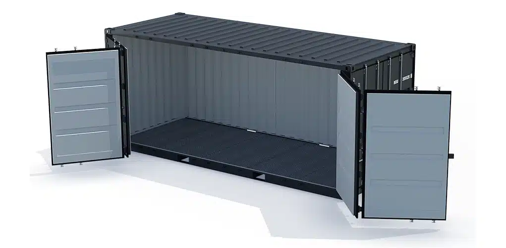 Container maritime 20 pieds Open Top d’occasion 5