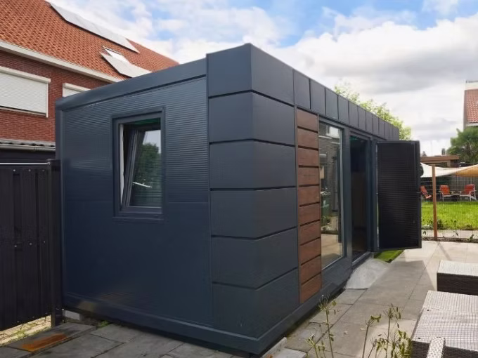 Conteneur Bureau 6×3 m – Modèle STOCKHOLM 19