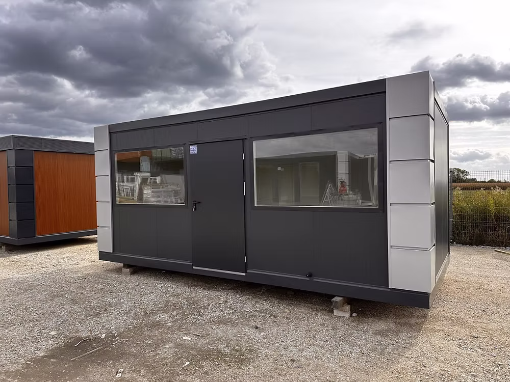 Conteneur Bureau  Pavillon Commercial 3×6 m 4