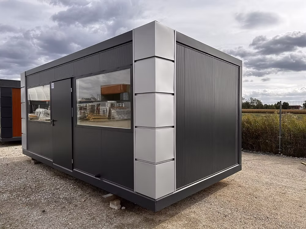 Conteneur Bureau  Pavillon Commercial 3×6 m 5