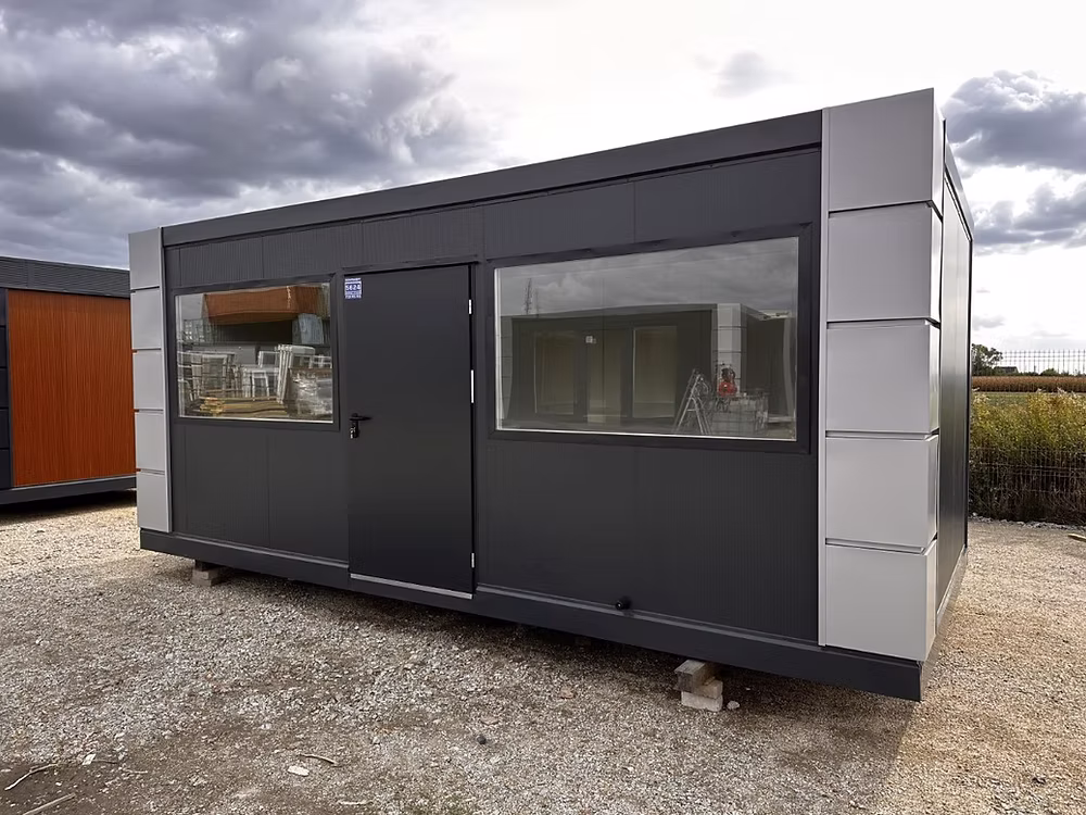 Conteneur Bureau  Pavillon Commercial 3×6 m 6