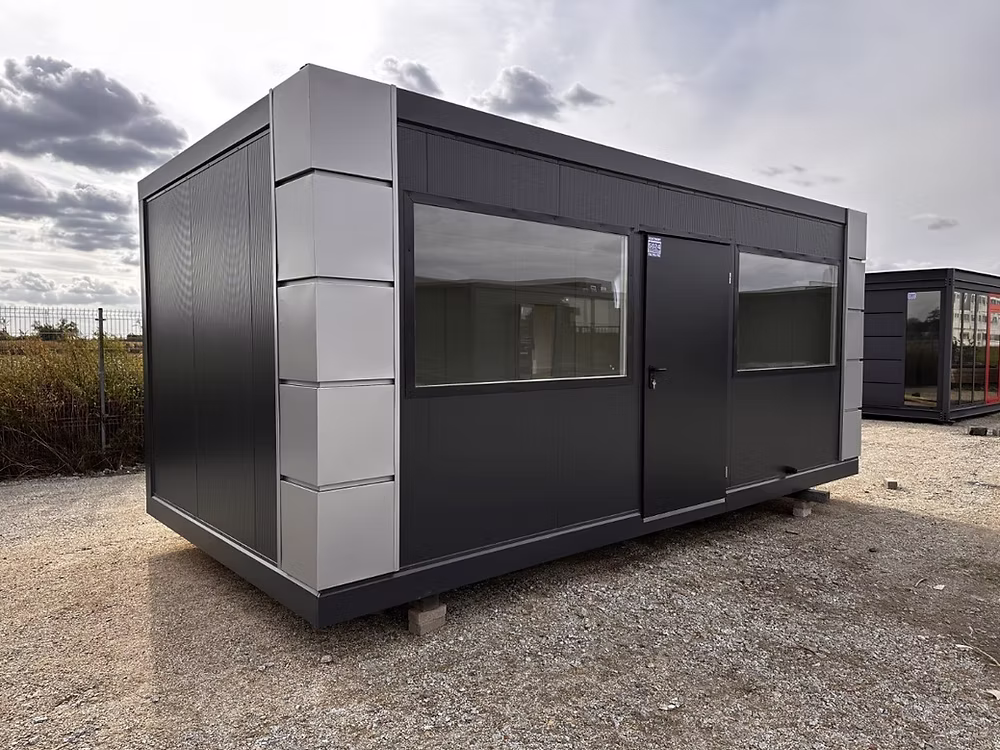 Conteneur Bureau  Pavillon Commercial 3×6 m 7