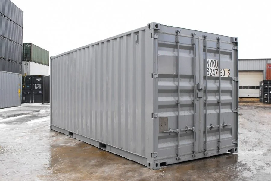 Conteneur de stockage 20 pieds avec portes roulantes 4