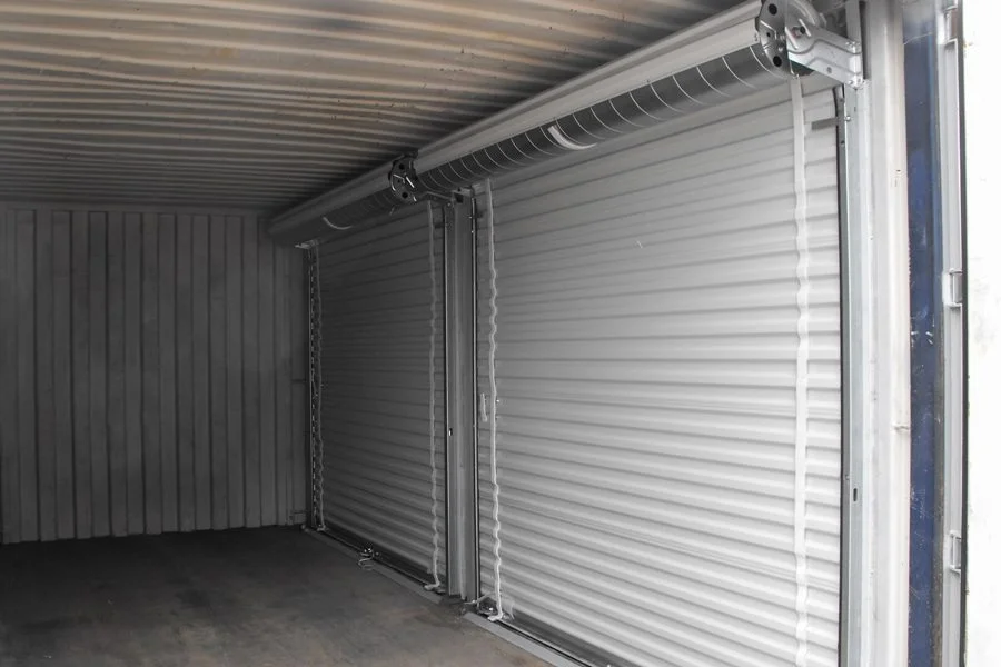 Conteneur de stockage 20 pieds avec portes roulantes 5