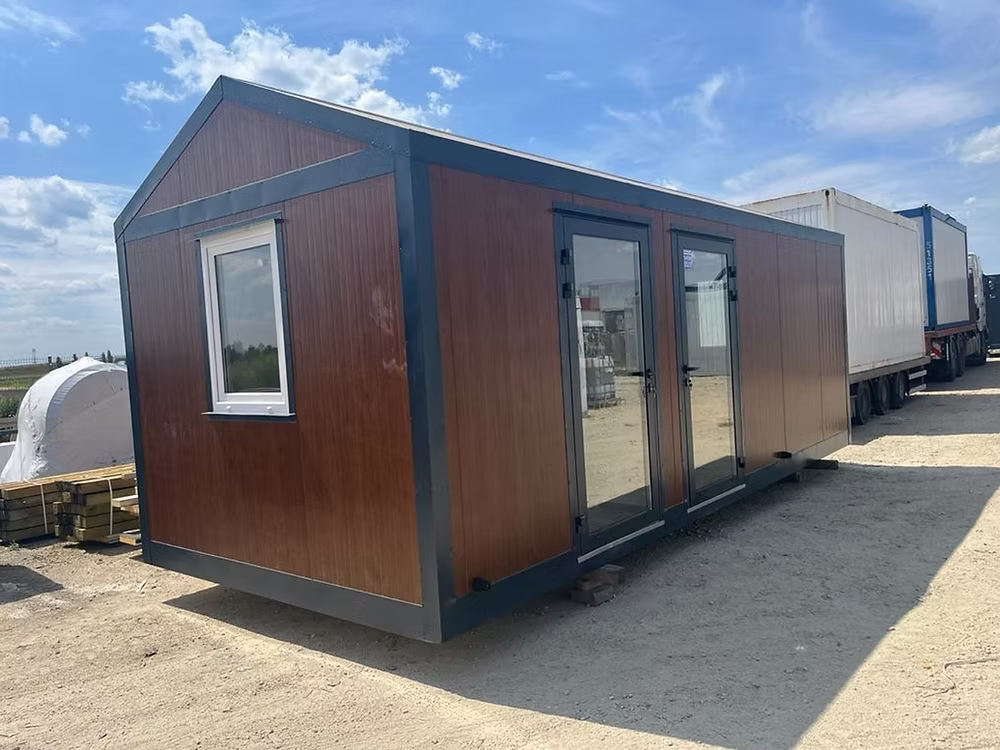 Conteneur modulaire 21 m² – 2 accès 2