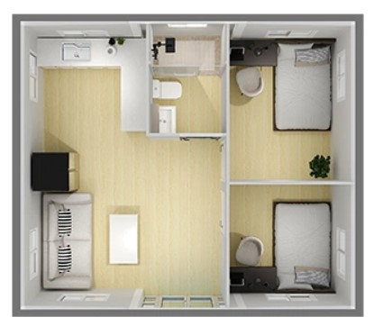 Module pliable Complète Deluxe Wooden 6