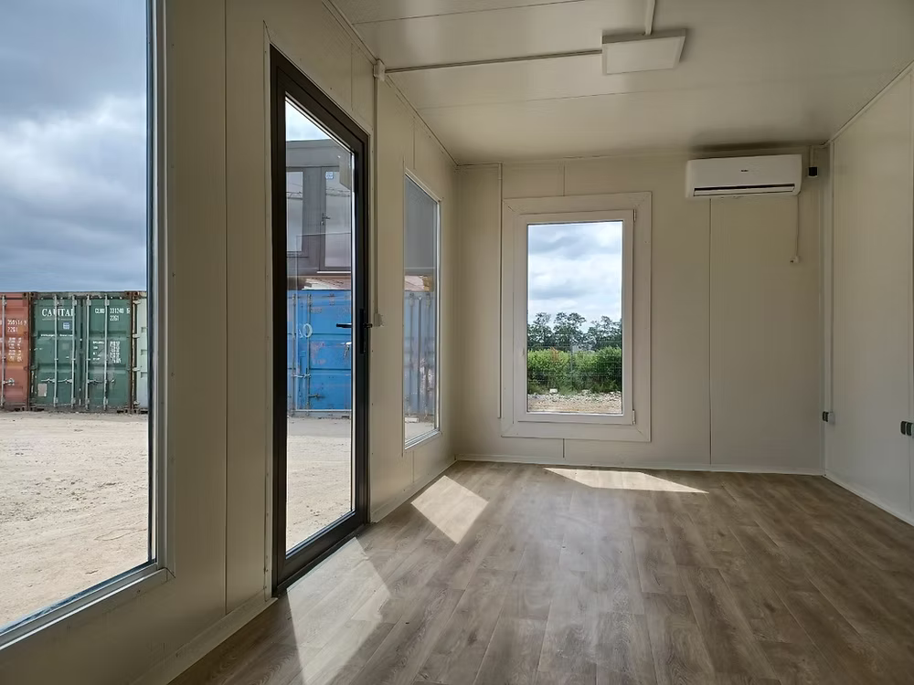Pavillon modulaire 3×6 Open Space avec système de climatisation 6