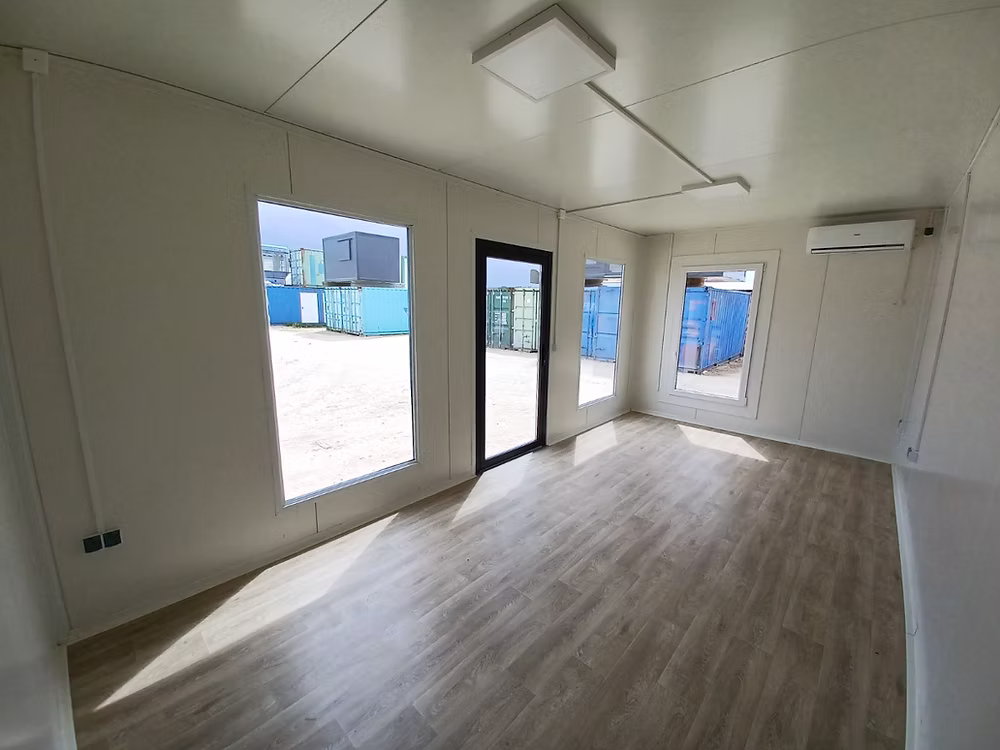 Pavillon modulaire 3×6 Open Space avec système de climatisation 7