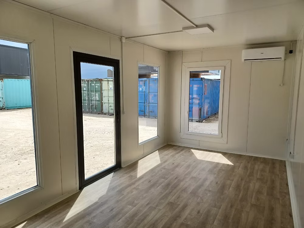 Pavillon modulaire 3×6 Open Space avec système de climatisation 8