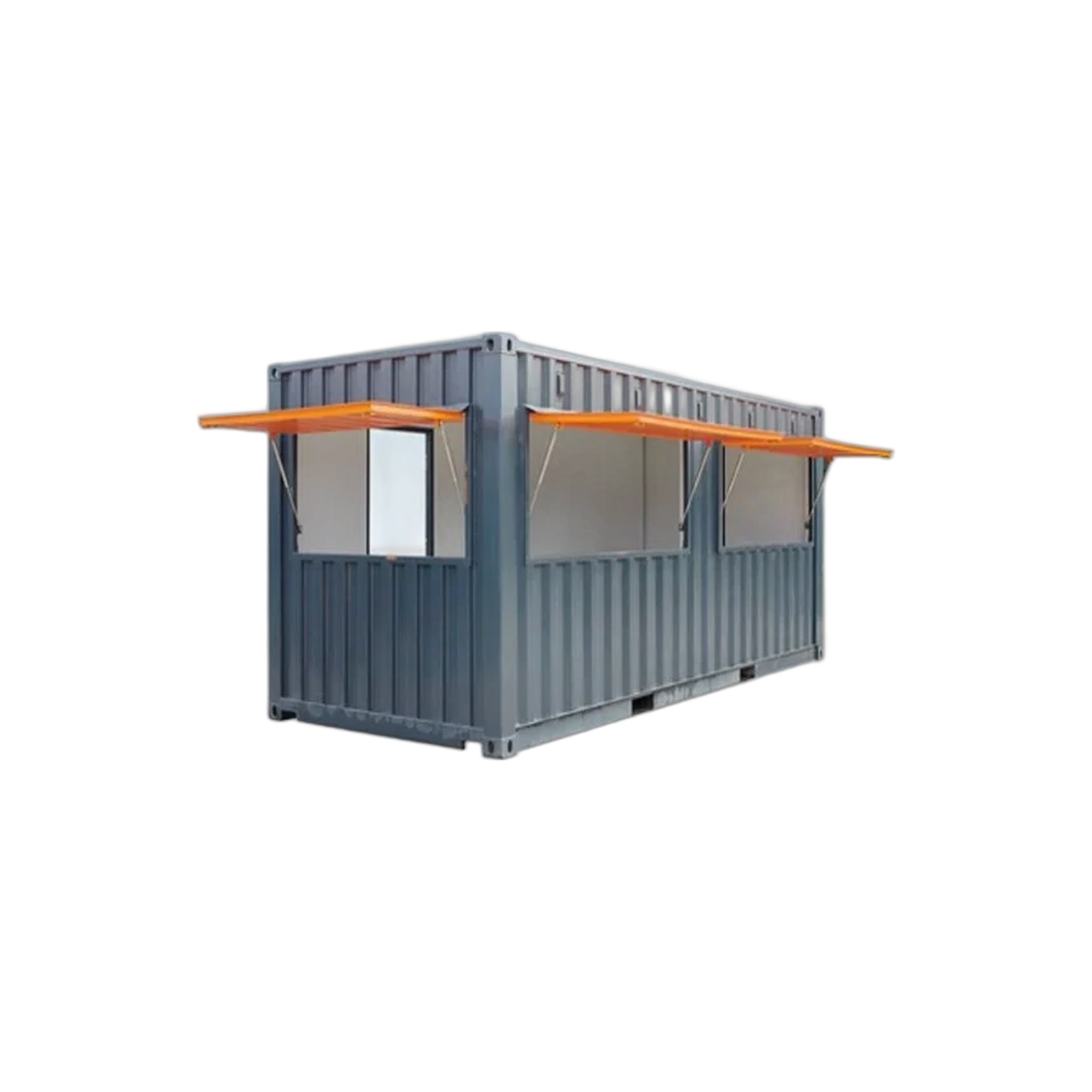 Container maritime 20 pieds aménagé – usage café bar snack