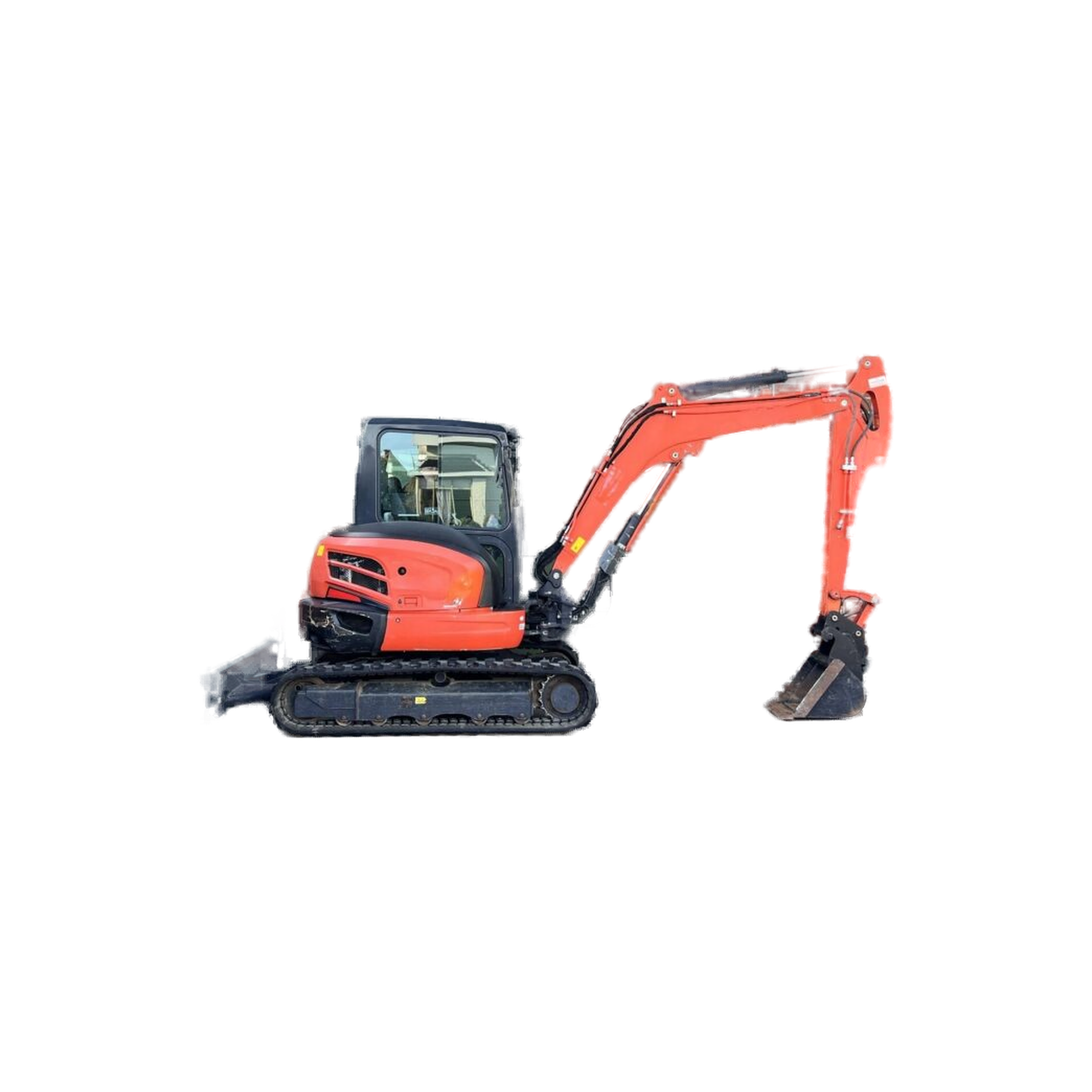 Kubota KX057-4 – Mini-pelle avec cabine climatisée