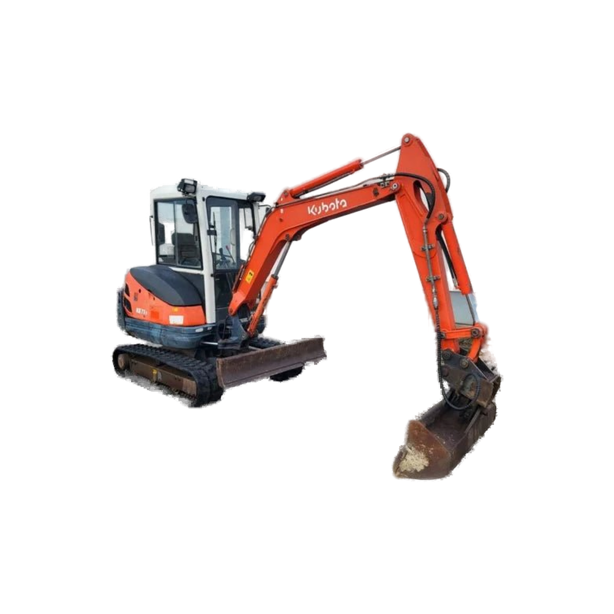 Kubota KX71-3-Mini pelle 2,8 t avec cabine climatisée (5854,5 h)