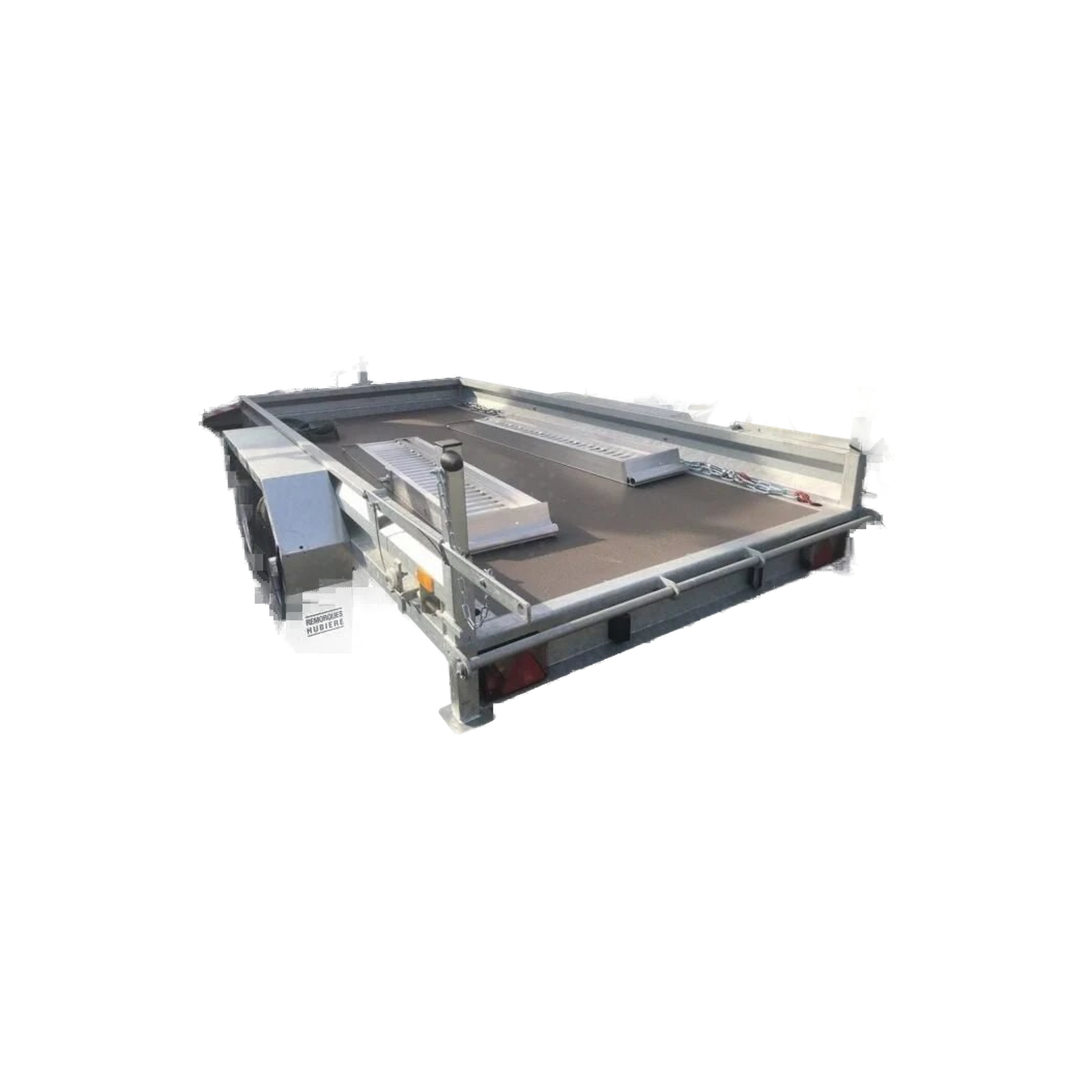 Remorque porte-engins HUBIERE TPF35 – 3,5 Tonnes