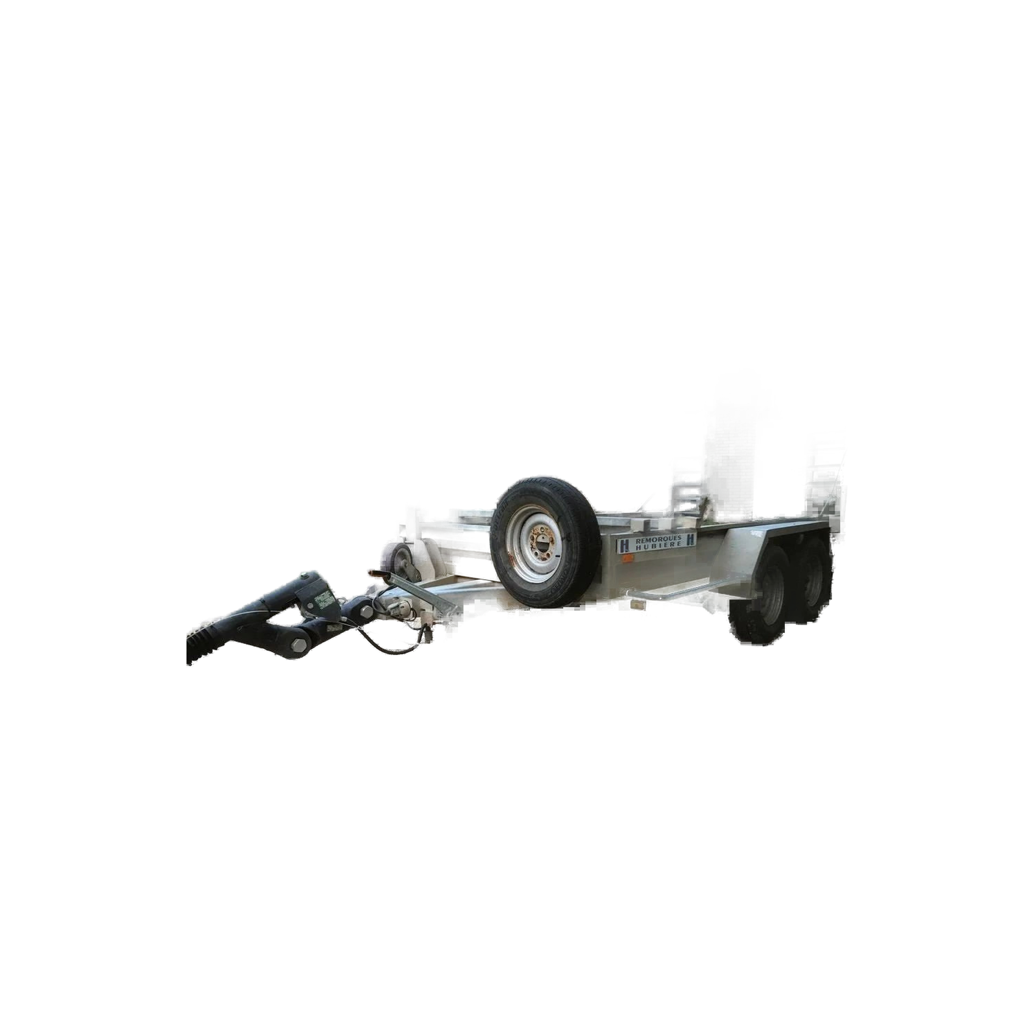 Remorque porte-engins HUBIERE – PTAC 3,5 Tonnes