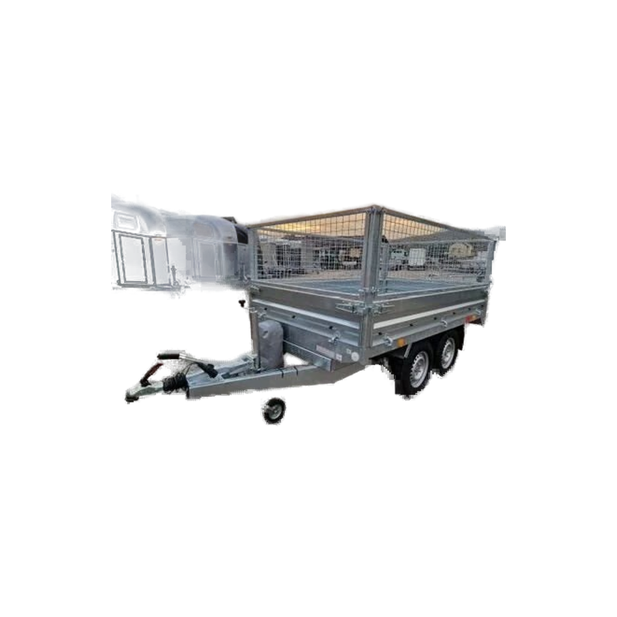 Remorque de voiture basculante Rückwärtskipper