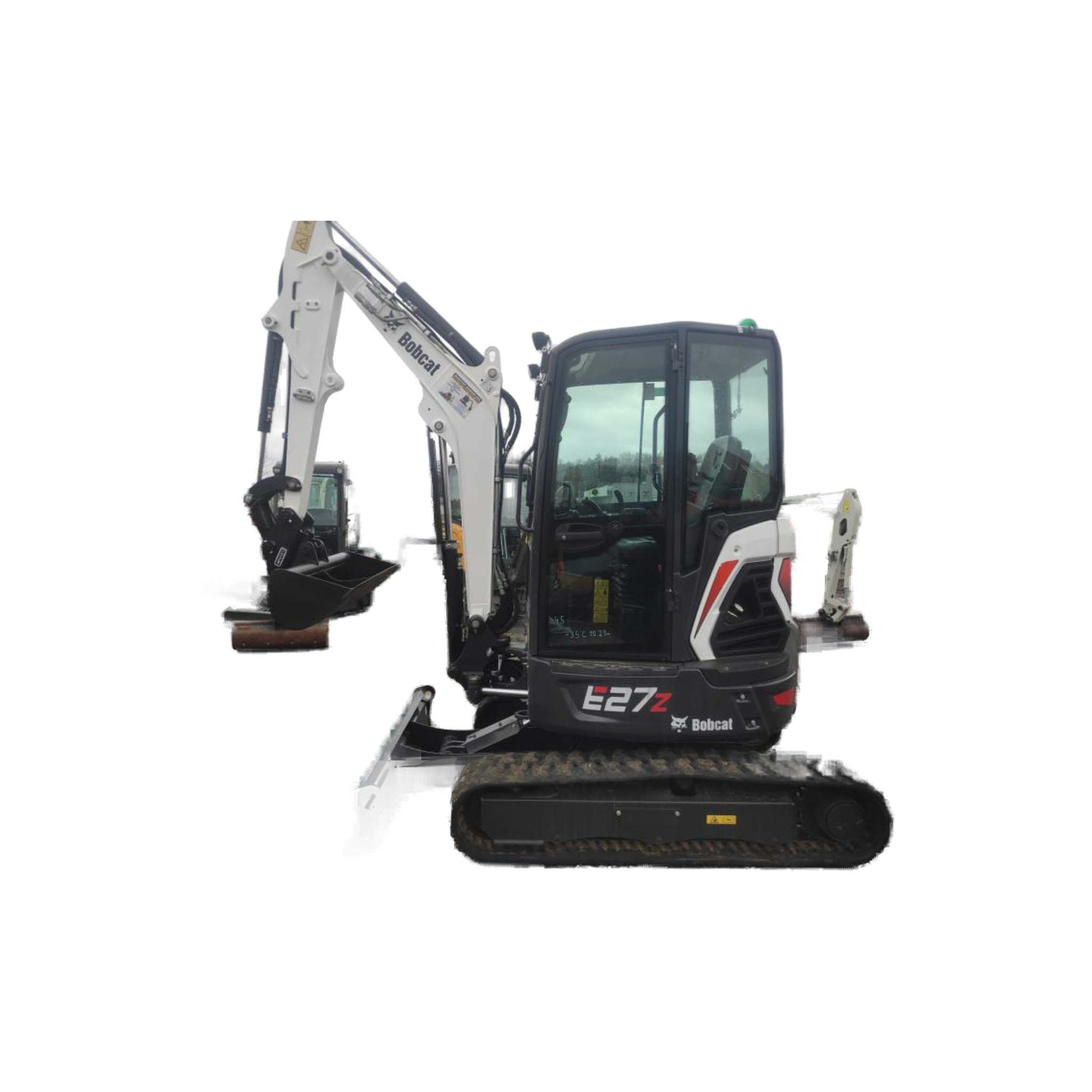 Bobcat E27Z 2,7 t+3 Godets-sans déport arrière