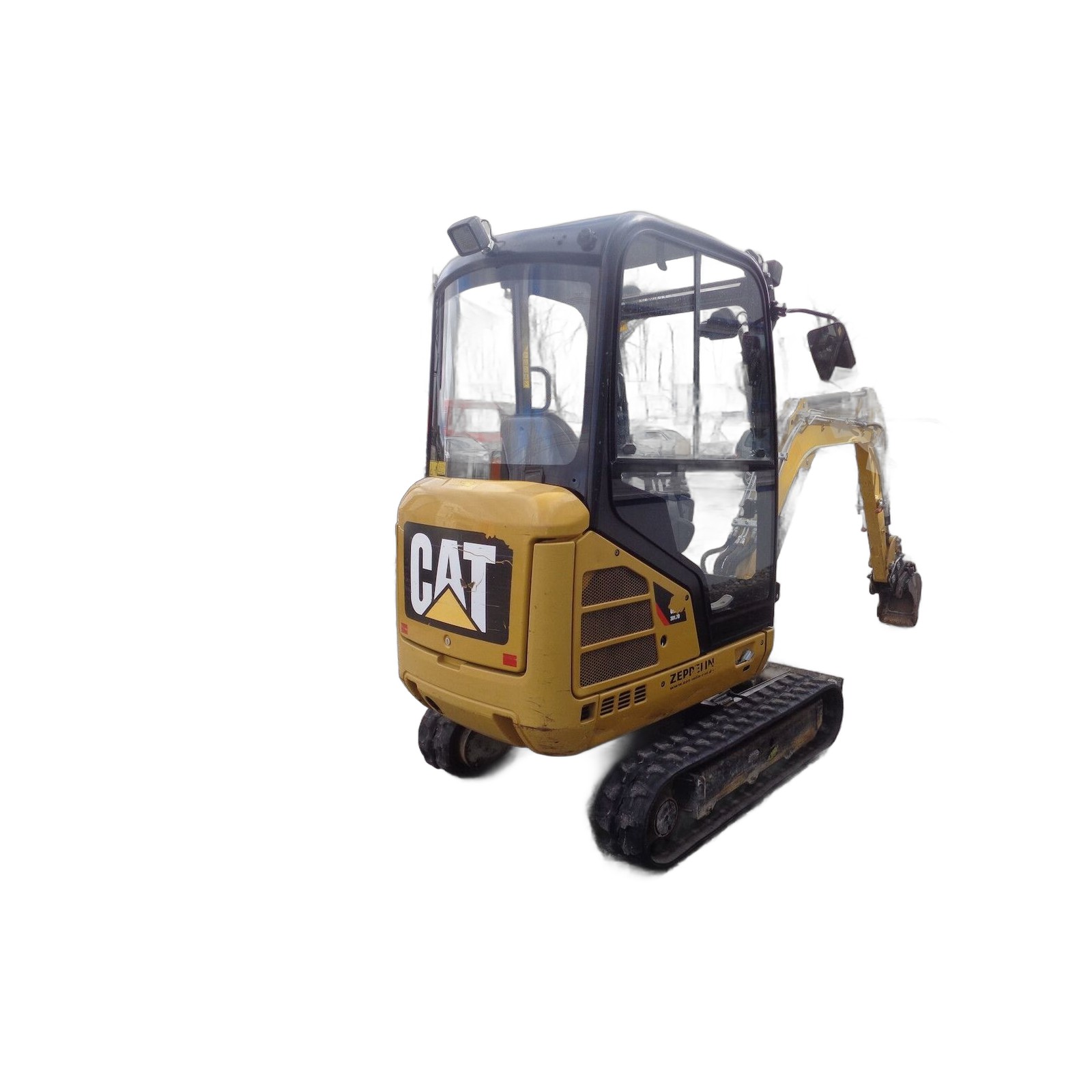 Caterpillar 301.7D – Mini-pelle sur chenilles – Occasion – 2017 – 2694 h – 1 977 kg – 13,4 kW 13