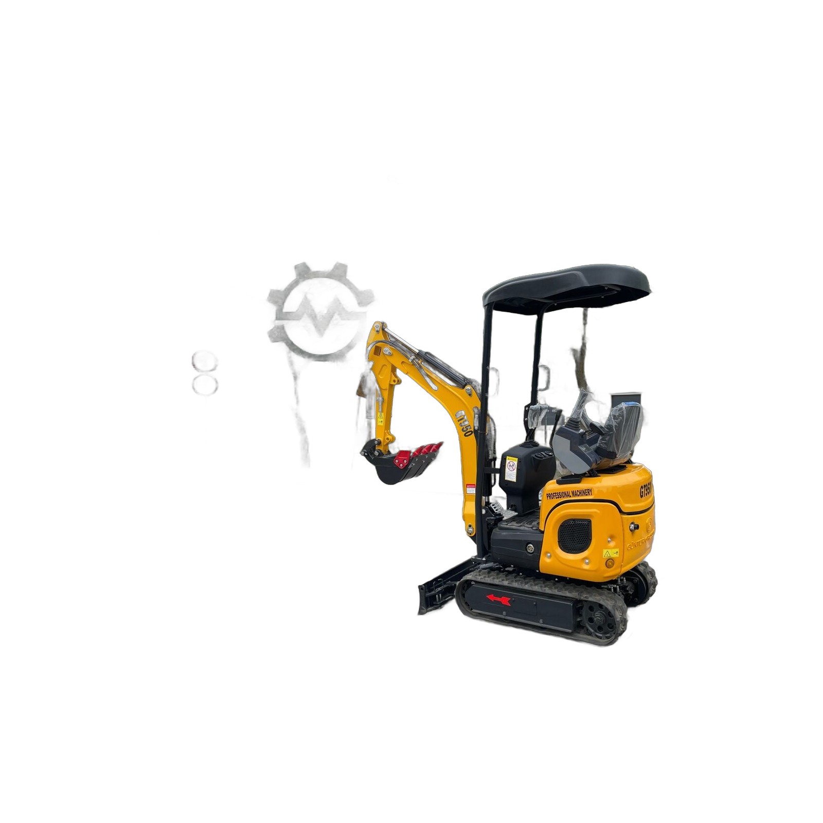 Gunter Grossmann GT950 Pro – Mini-pelle sur chenilles – Occasion – 2026 – 960 kg – 10 kW (13,6 ch) 5