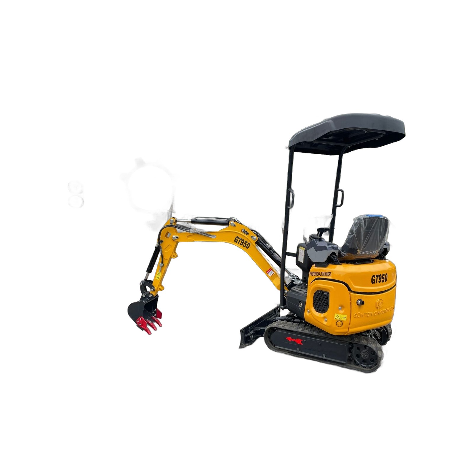 Gunter Grossmann GT950 Pro – Mini-pelle sur chenilles – Occasion – 2026 – 960 kg – 10 kW (13,6 ch) 9