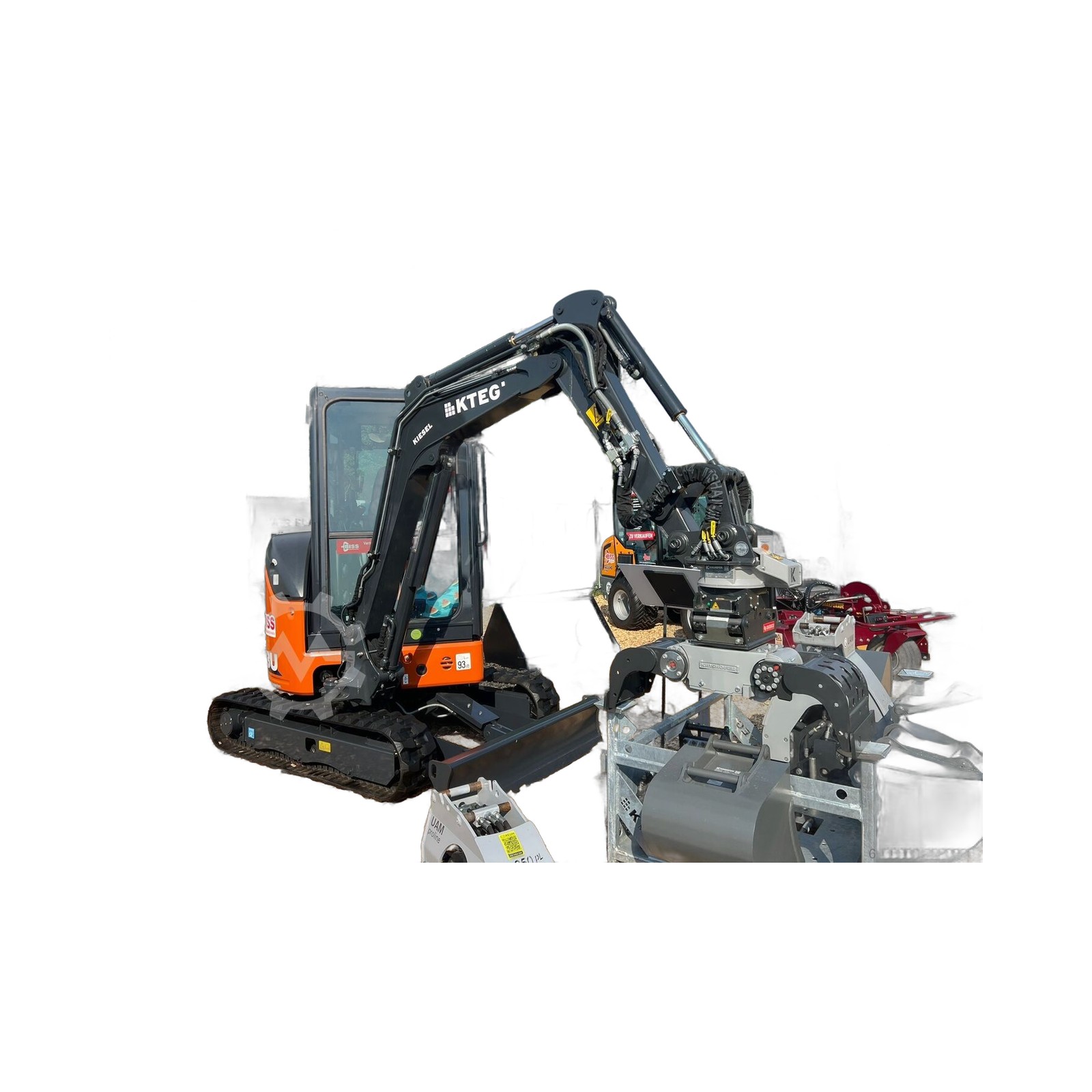 Hitachi KETG 23U-6 MTC – Mini-pelle sur chenilles – Occasion – 2026 – Environ 2 300 kg 7
