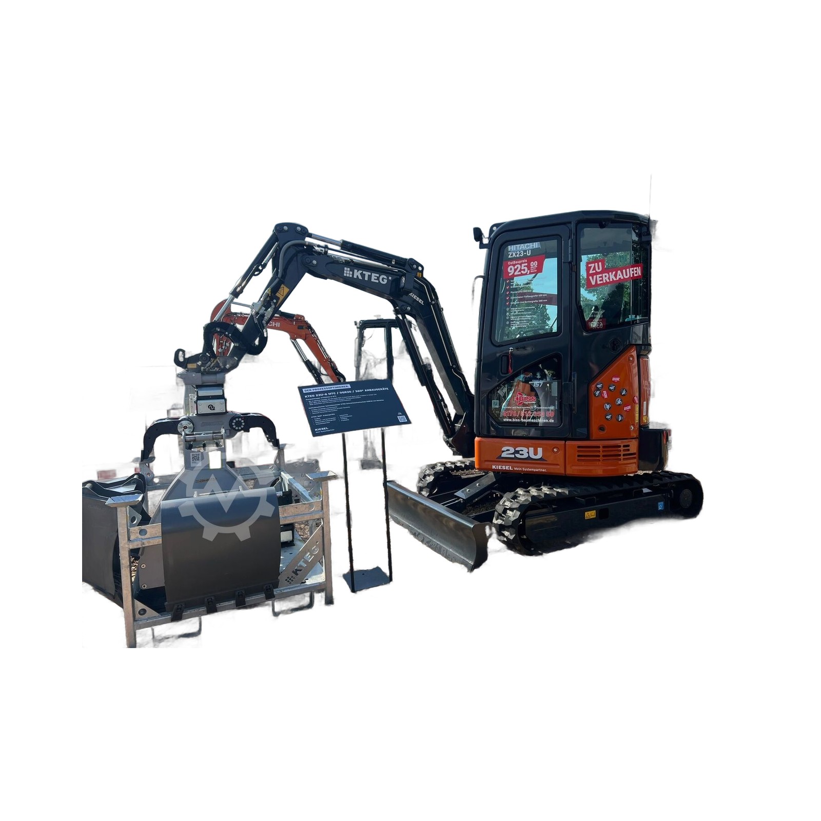 Hitachi KETG 23U-6 MTC – Mini-pelle sur chenilles – Occasion – 2026 – Environ 2 300 kg