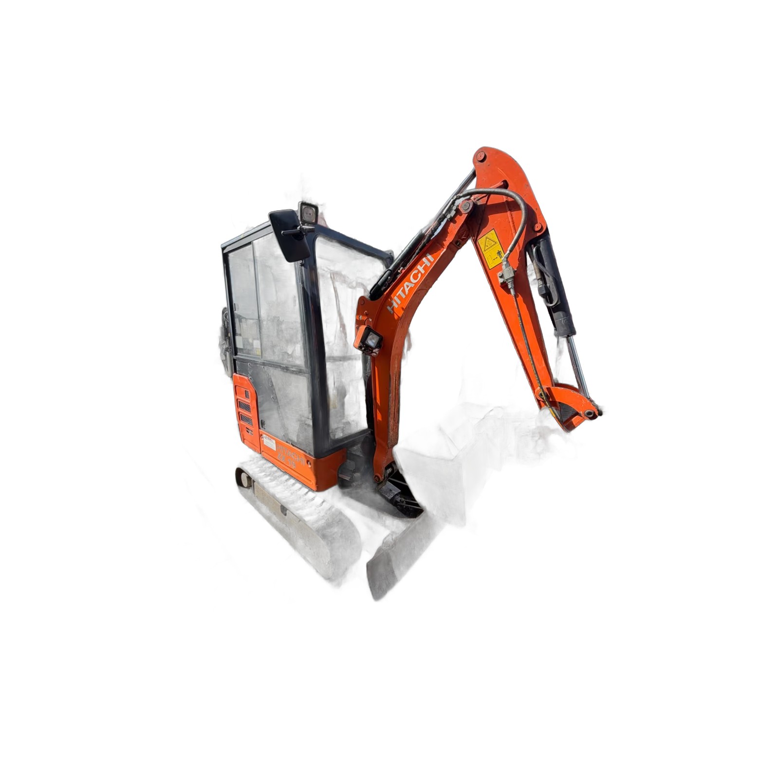 Hitachi ZX19 – Mini-pelle sur chenilles – Occasion – 2019 – 2231 h – Environ 1 920 kg – Environ 11,5 kW (15,6 ch) 3