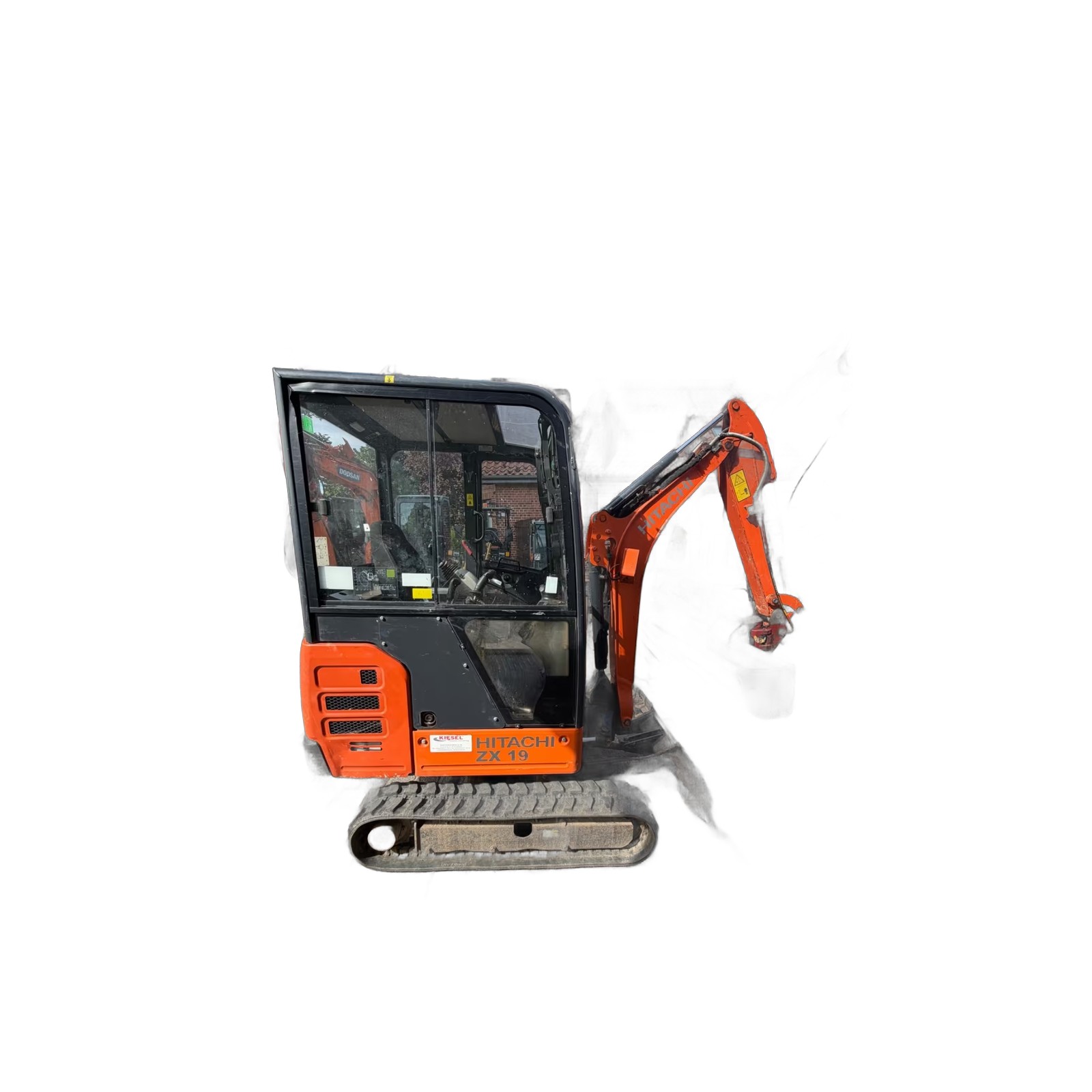 Hitachi ZX19 – Mini-pelle sur chenilles – Occasion – 2019 – 2231 h – Environ 1 920 kg – Environ 11,5 kW (15,6 ch) 4