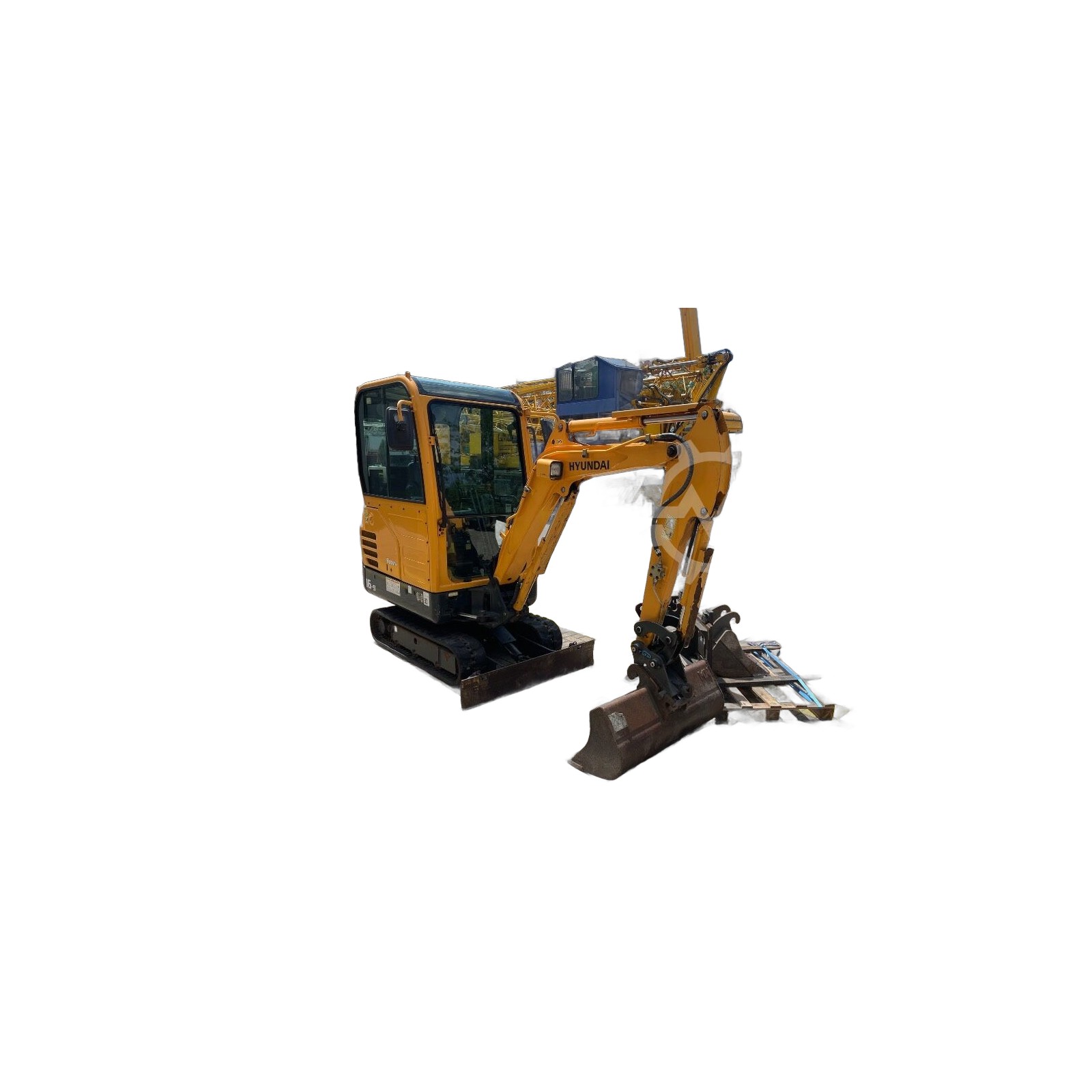 Hyundai Robex 16-9 – Mini-pelle sur chenilles – Occasion – 2015 – 1687 h – 1 820 kg 8