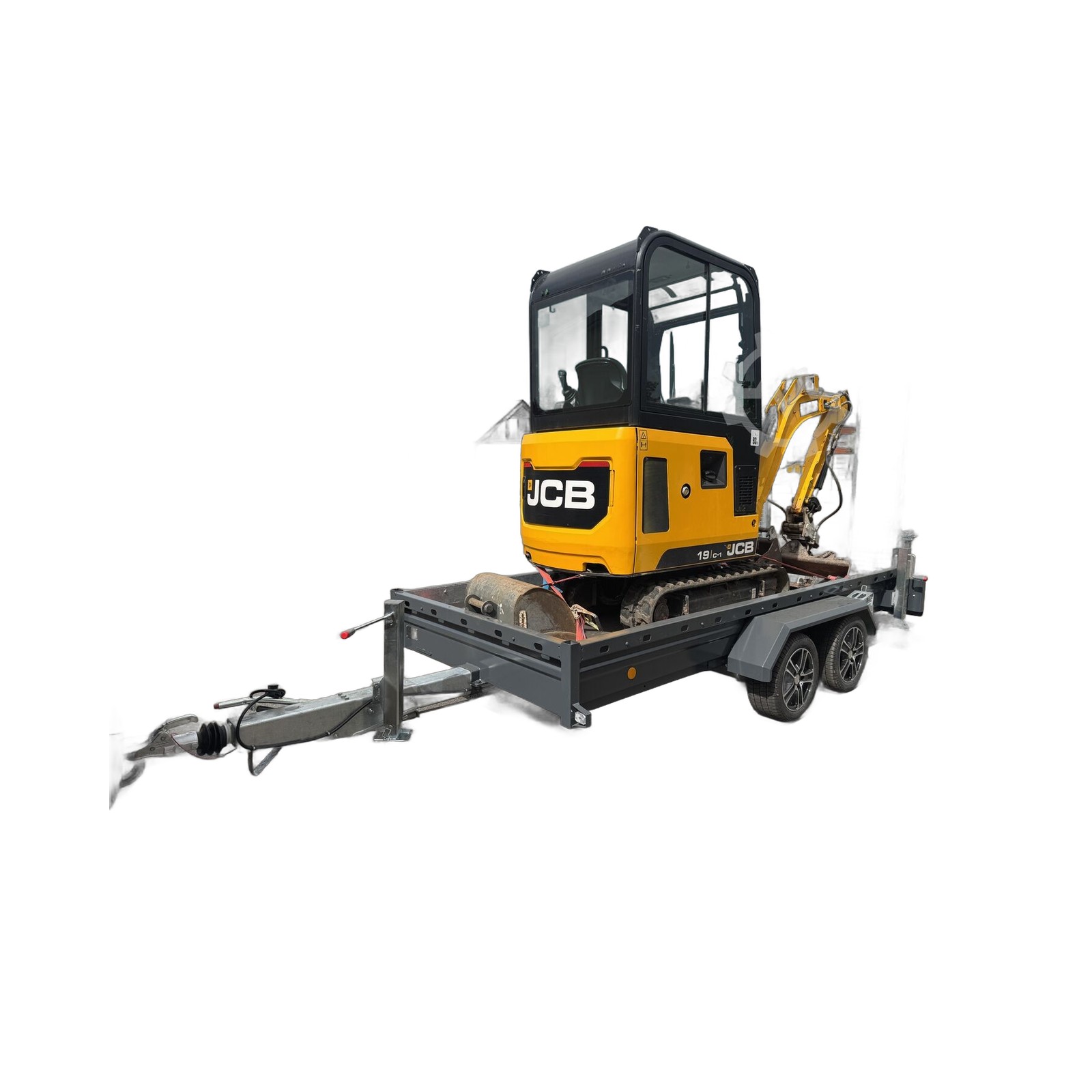 JCB 19C-1 – Mini-pelle sur chenilles – Occasion – 2023 – 455 h – 1 950 kg – 11,7 kW (15,9 ch) 2