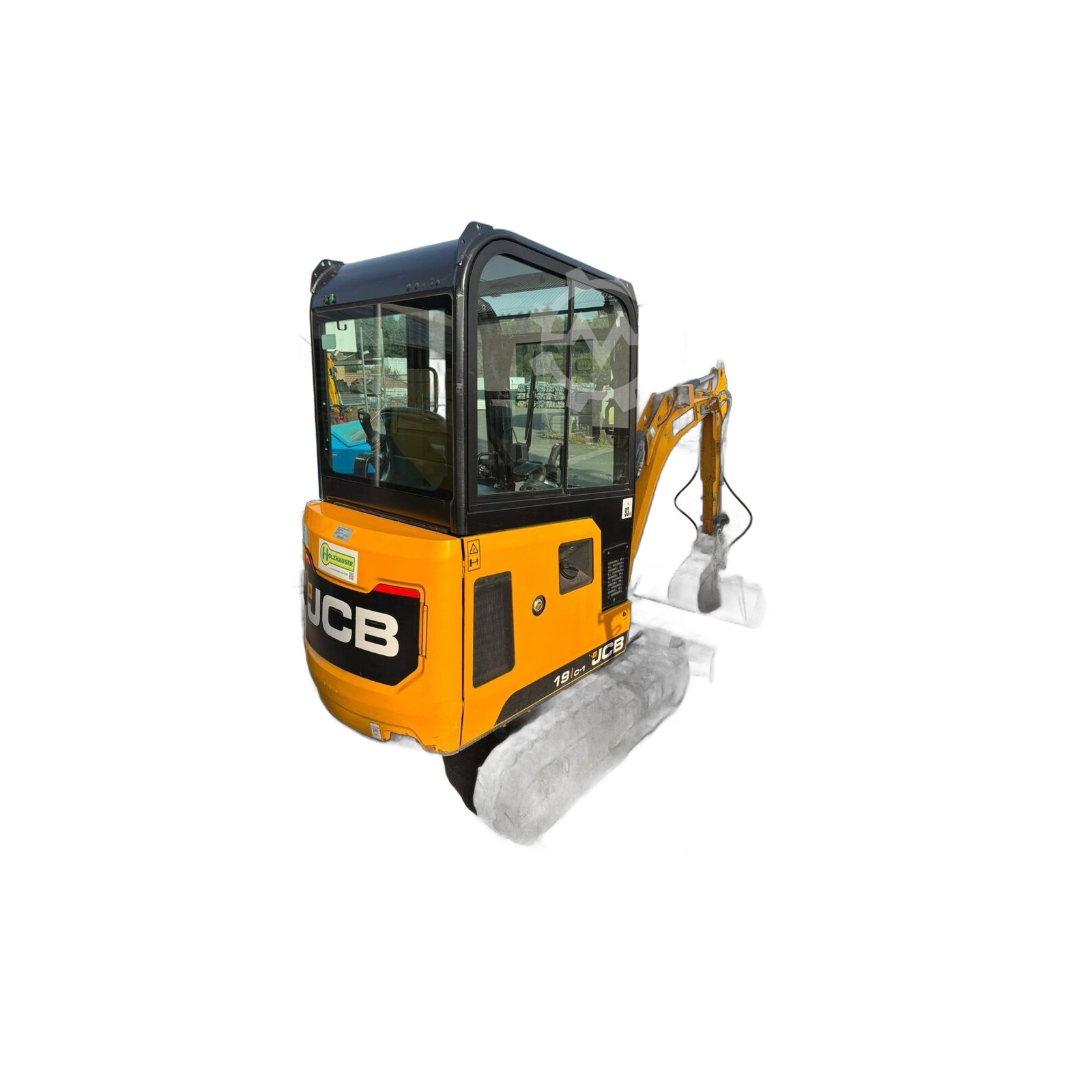 JCB 19C-1 – Mini-pelle sur chenilles – Occasion – 2023 – 455 h – 1 950 kg – 11,7 kW (15,9 ch) 7