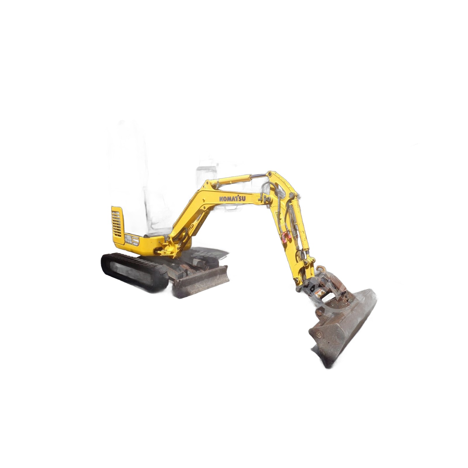 Komatsu PC16R – Mini-pelle sur chenilles – Occasion – 2021 – 1766 h – 1 770 kg – 11,8 kW 14