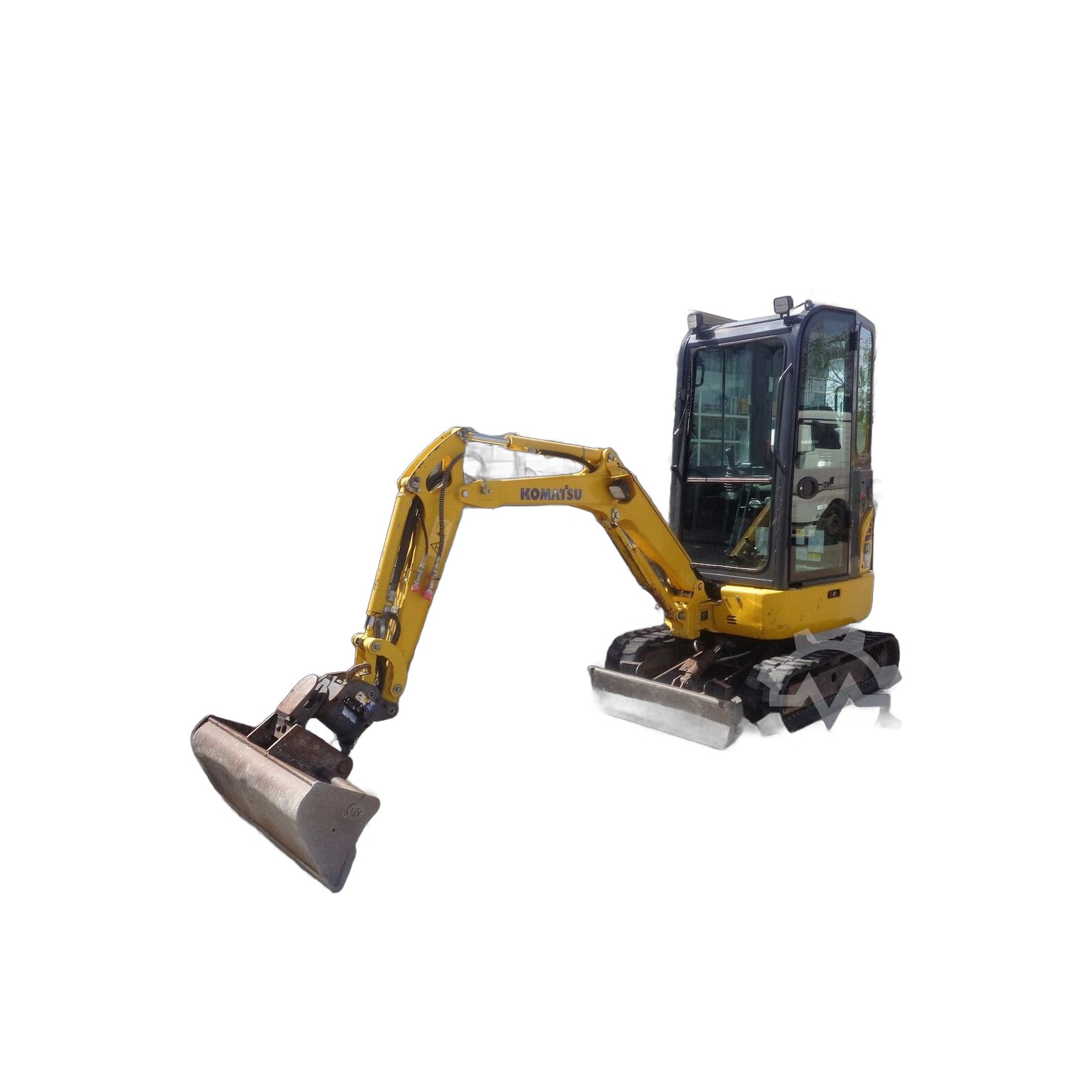 Komatsu PC16R – Mini-pelle sur chenilles – Occasion – 2021 – 1766 h – 1 770 kg – 11,8 kW