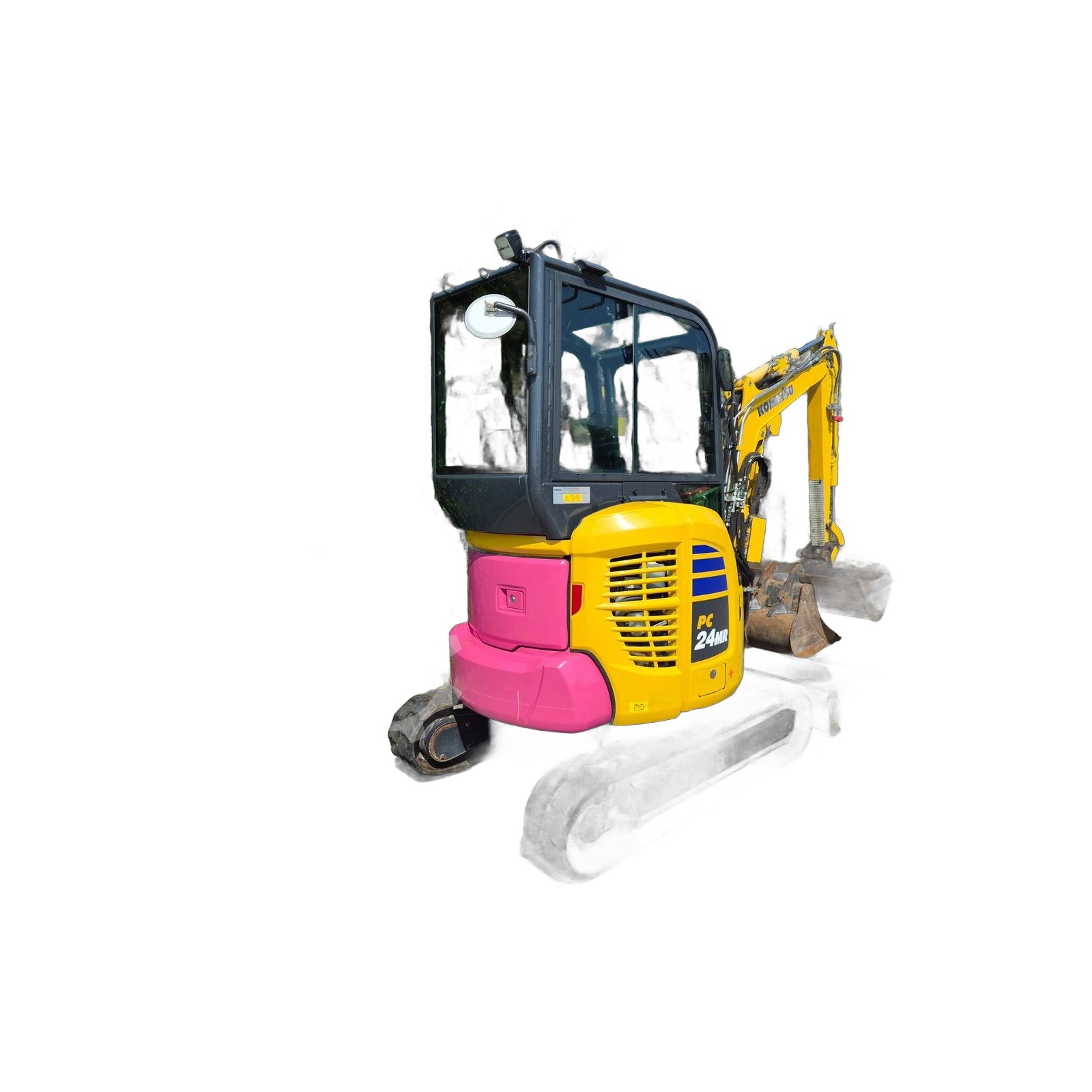Komatsu PC24MR-5 – Mini-pelle sur chenilles – Occasion – 2022 – 2500 h – 2 490 kg – 16 kW (21,75 ch) 4