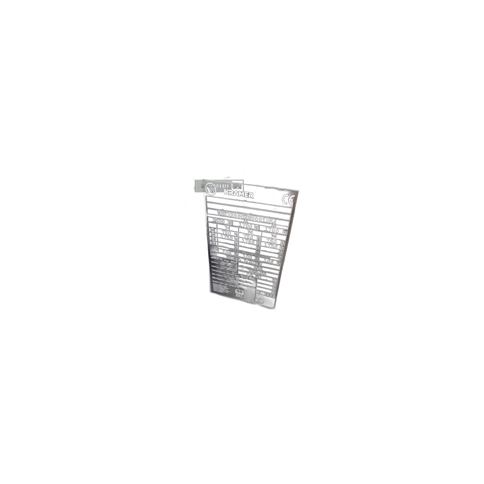 Kramer 5035 – Chargeuse compacte sur pneus – Occasion – 2022 – 1346 h – Environ 1,6 tonne 3