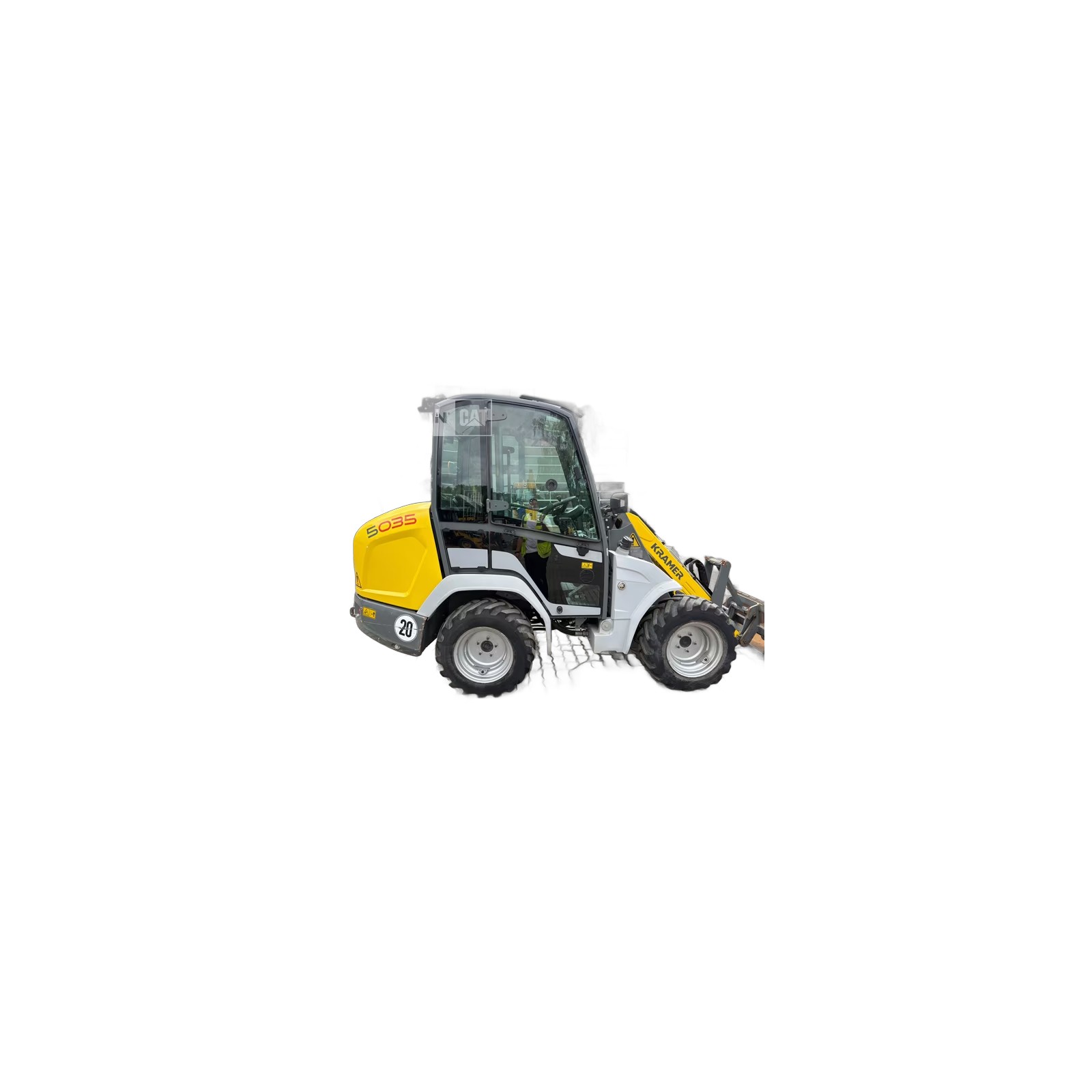 Kramer 5035 – Chargeuse compacte sur pneus – Occasion – 2022 – 1346 h – Environ 1,6 tonne 17