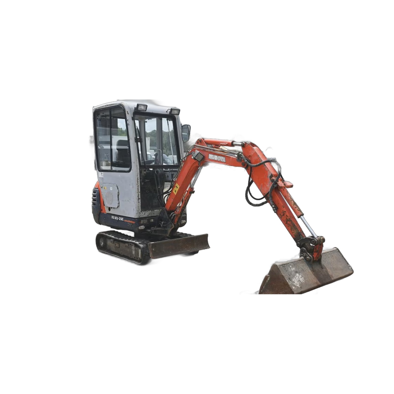 Kubota KX 41-2SC – Mini-pelle compacte – Occasion – 1996 – 5465 h – Matériel BTP contrôlé livré partout en France 7