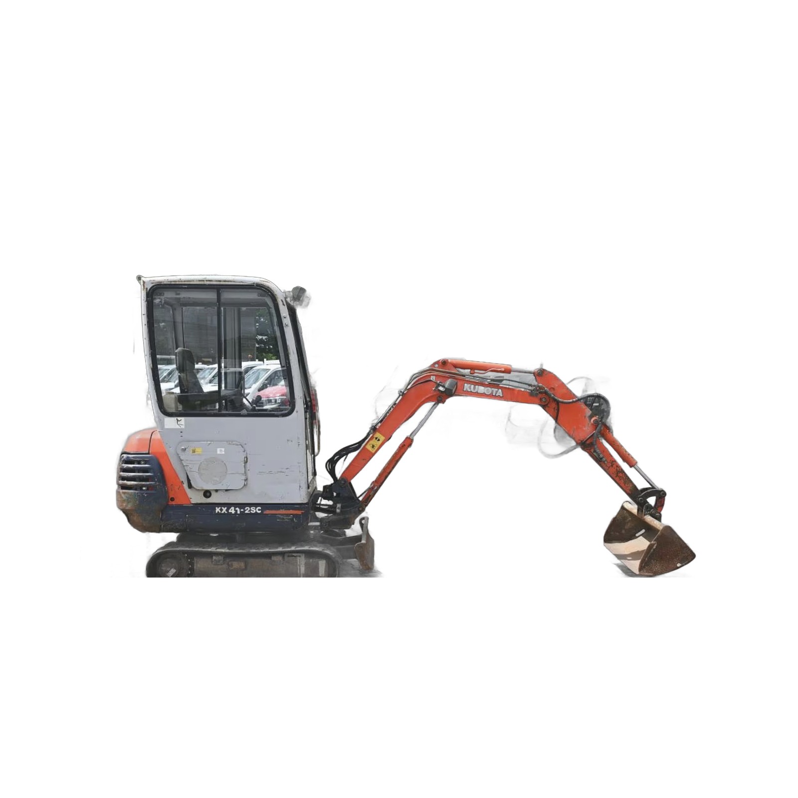 Kubota KX 41-2SC – Mini-pelle compacte – Occasion – 1996 – 5465 h – Matériel BTP contrôlé livré partout en France 8