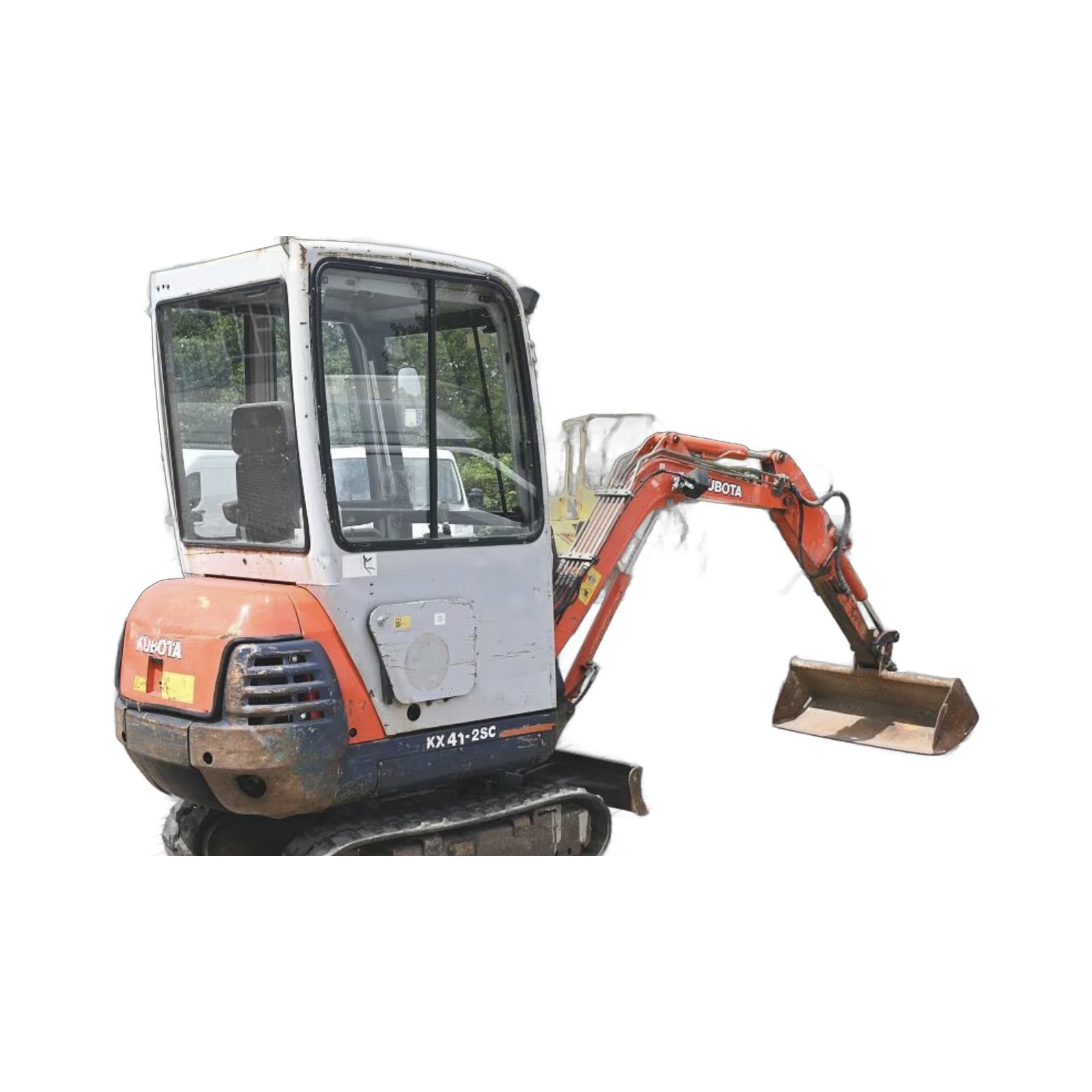 Kubota KX 41-2SC – Mini-pelle compacte – Occasion – 1996 – 5465 h – Matériel BTP contrôlé livré partout en France 9
