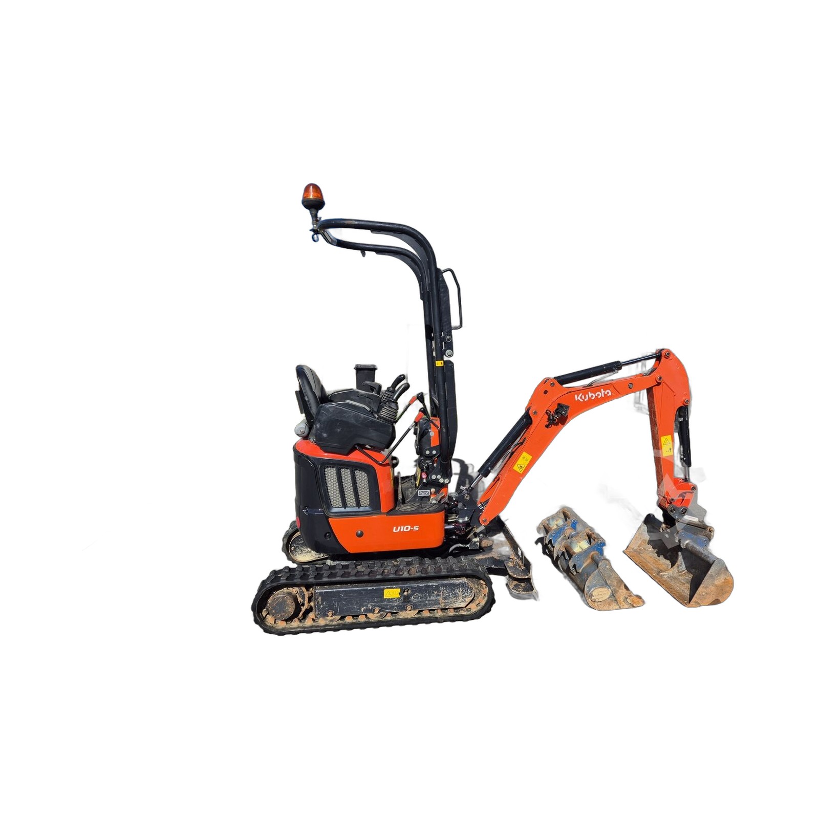 Kubota U10-5 – Mini-pelle sur chenilles – Occasion – 2023 – 495 h – Matériel BTP contrôlé livré partout en France 3