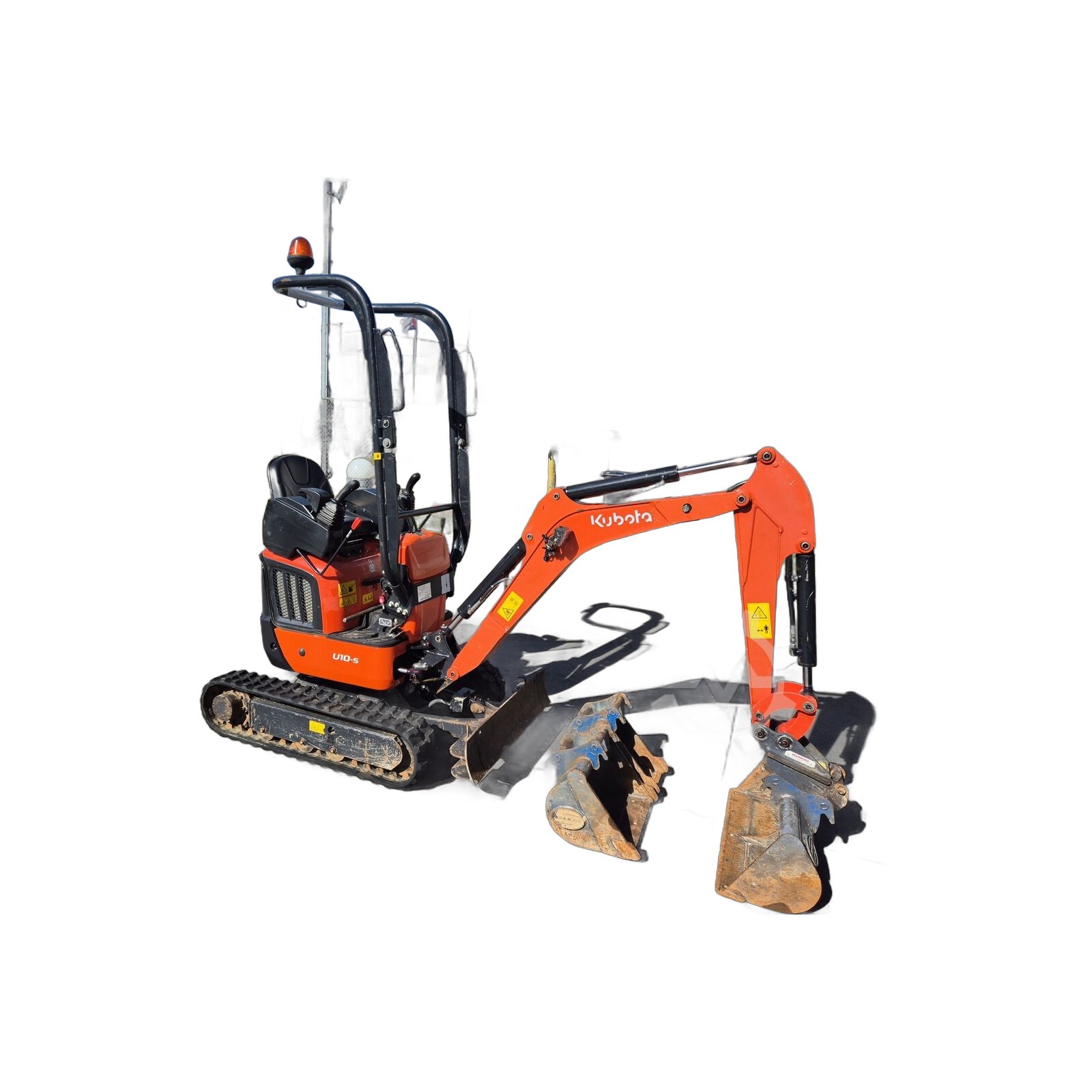 Kubota U10-5 – Mini-pelle sur chenilles – Occasion – 2023 – 495 h – Matériel BTP contrôlé livré partout en France 5