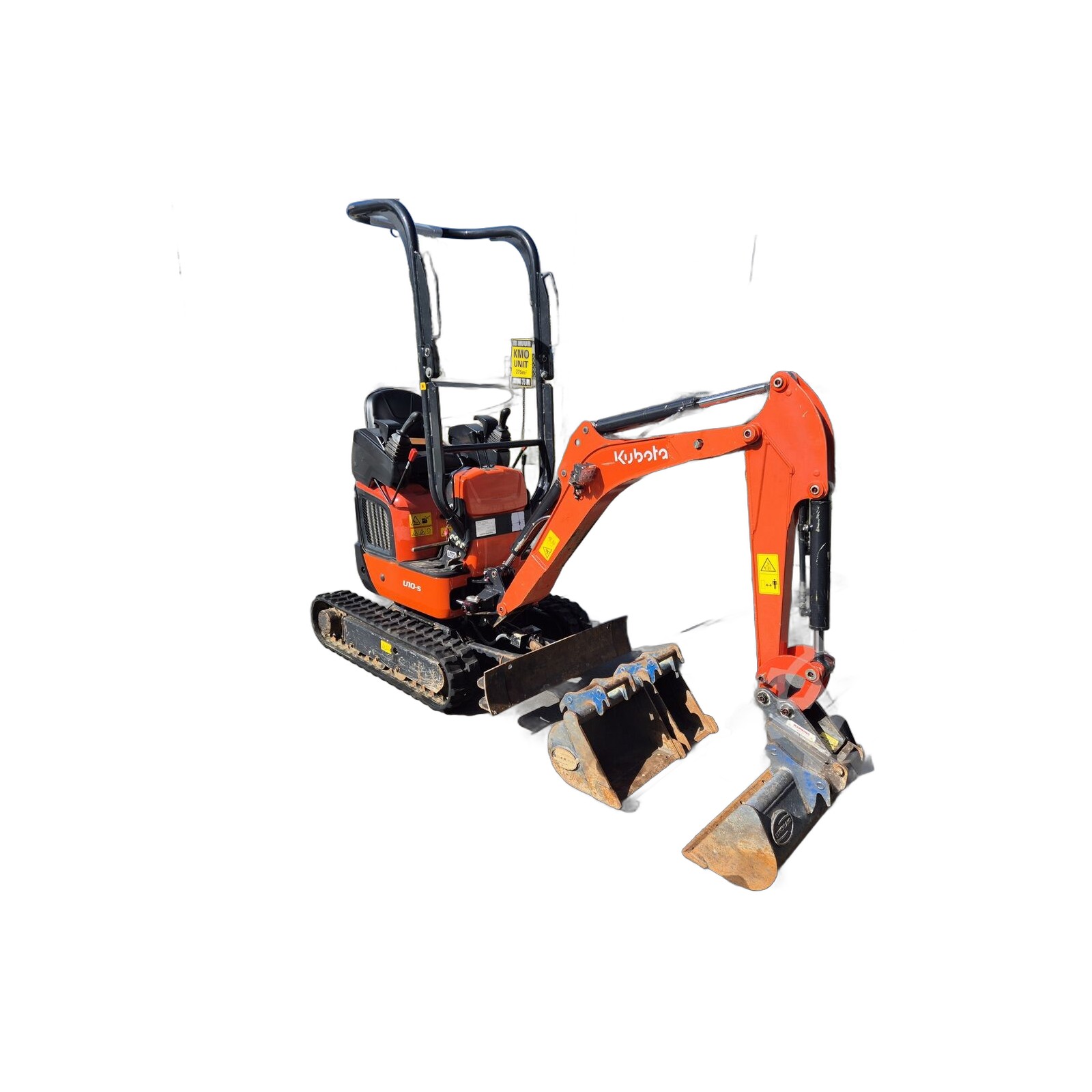 Kubota U10-5 – Mini-pelle sur chenilles – Occasion – 2023 – 495 h – Matériel BTP contrôlé livré partout en France 6