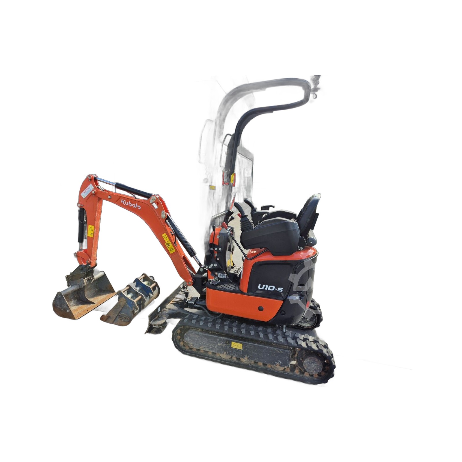 Kubota U10-5 – Mini-pelle sur chenilles – Occasion – 2023 – 495 h – Matériel BTP contrôlé livré partout en France 10