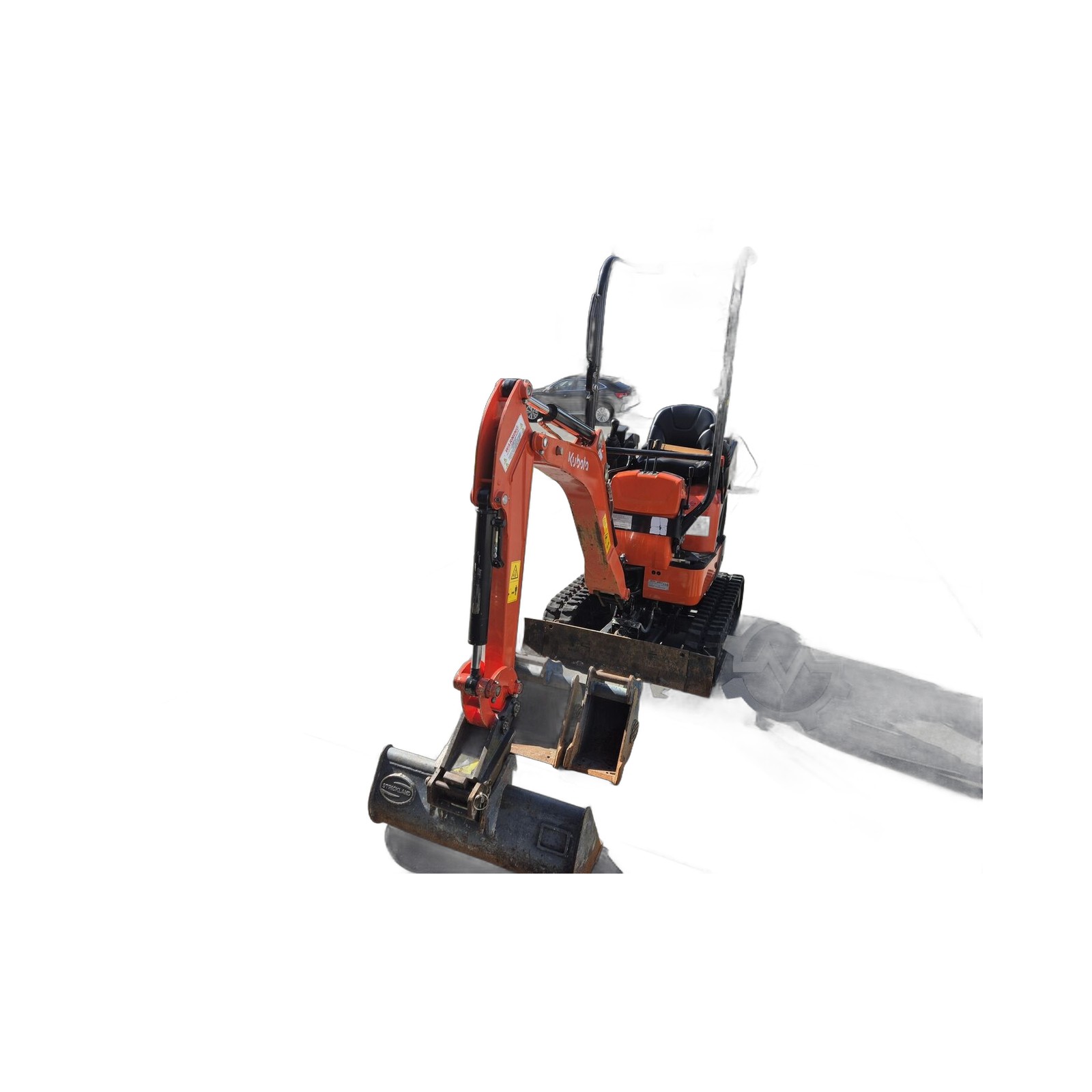 Kubota U10-5 – Mini-pelle sur chenilles – Occasion – 2023 – 495 h – Matériel BTP contrôlé livré partout en France 11