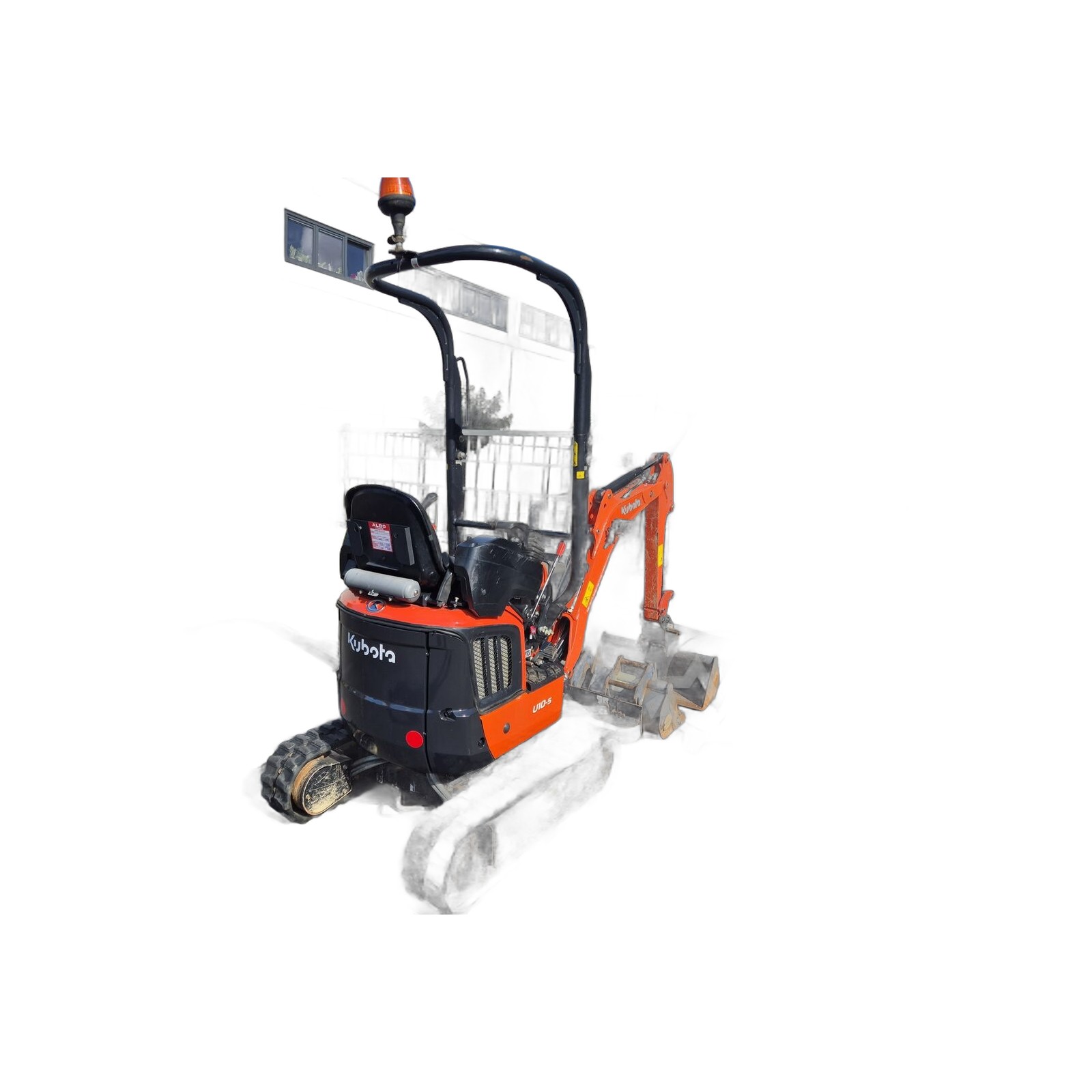 Kubota U10-5 – Mini-pelle sur chenilles – Occasion – 2023 – 495 h – Matériel BTP contrôlé livré partout en France 24